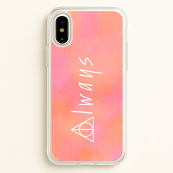 Deathly Always  - Harry Potter Phone Case for iPhone X / XS