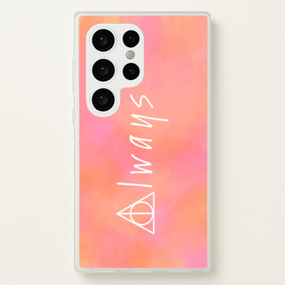 Deathly Always  - Harry Potter Phone Case for Galaxy S24 Ultra
