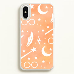 Wizard Icon Patterns  - Harry Potter Phone Case for iPhone XS Max