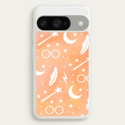 Wizard Icon Patterns Phone Case for Google Pixel 10 / 10 Pro