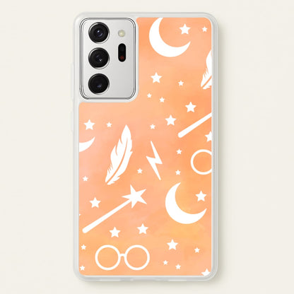 Wizard Icon Patterns  - Harry Potter Phone Case for Galaxy Note 20 Ultra