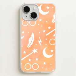 Wizard Icon Patterns  - Harry Potter Phone Case for iPhone 13