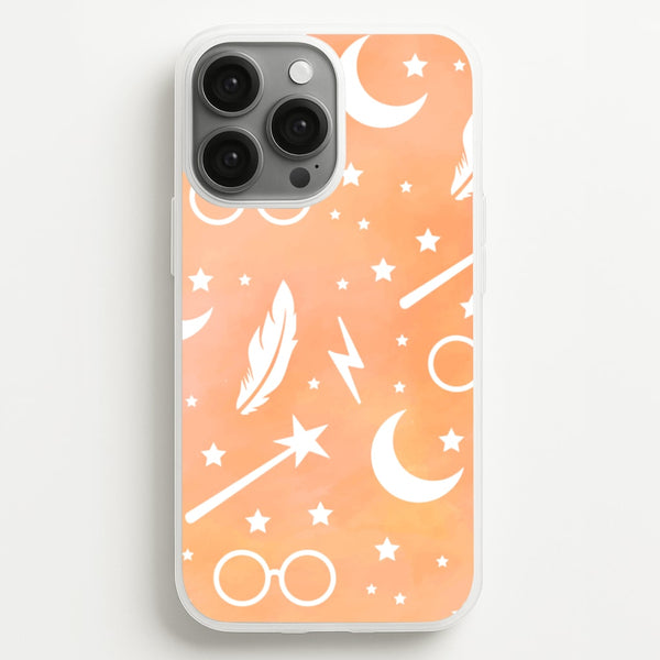 Wizard Icon Patterns  - Harry Potter Phone Case for iPhone 13 Pro Max