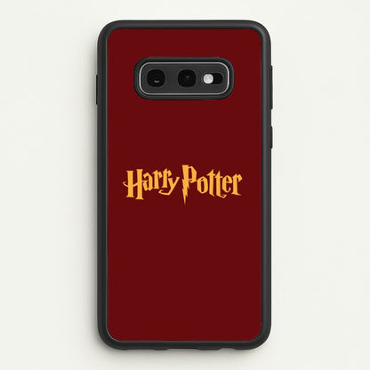 Game Typography  - Hogwarts Legacy Phone Case for Galaxy S10e