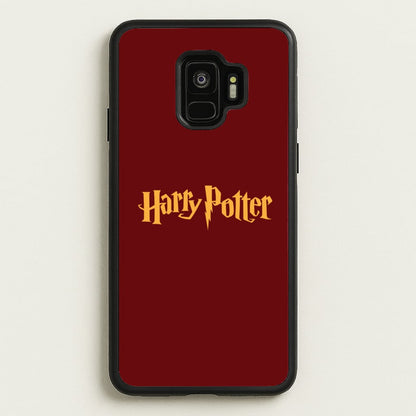 Game Typography  - Hogwarts Legacy Phone Case for Galaxy S9