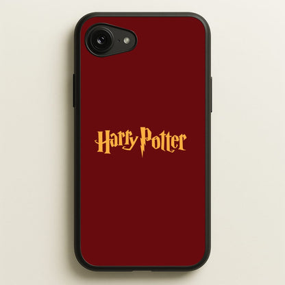 Game Typography  - Hogwarts Legacy Phone Case for iPhone 16e