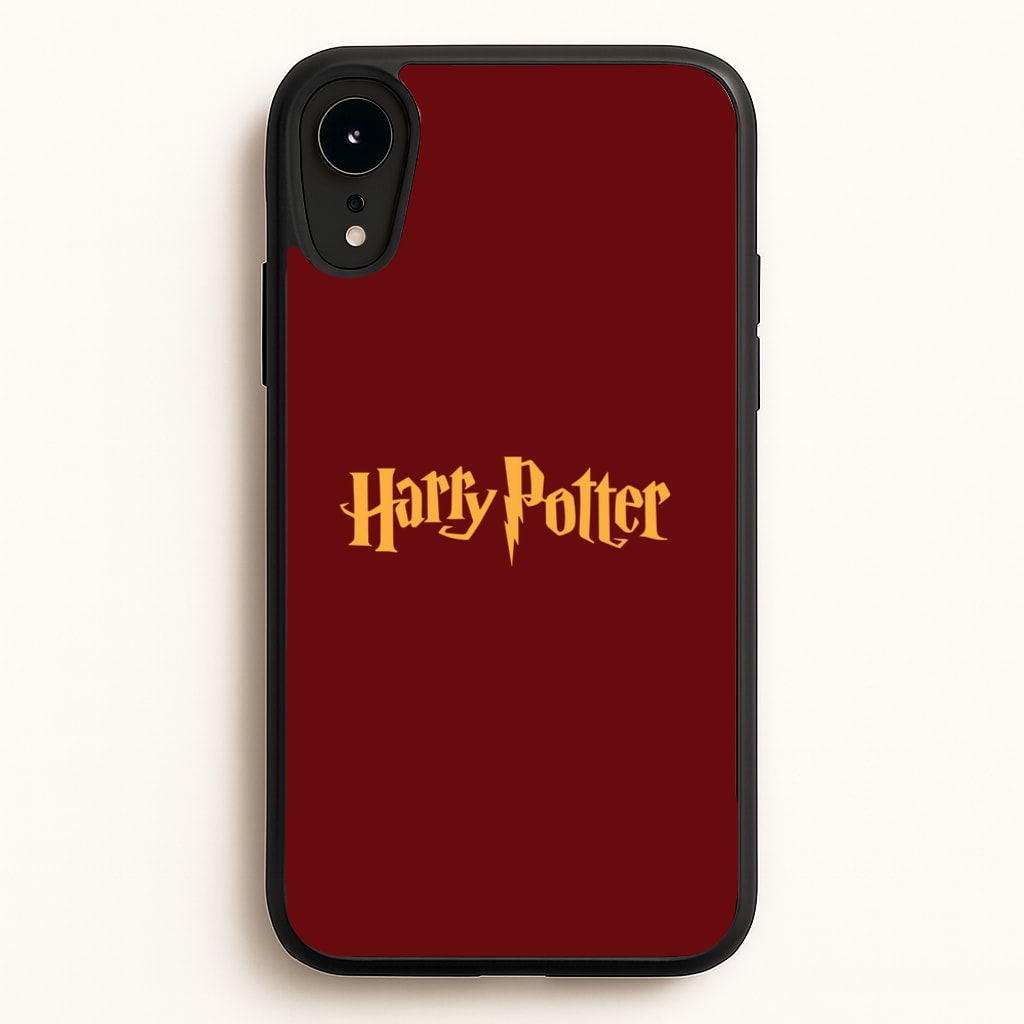 Game Typography  - Hogwarts Legacy Phone Case for iPhone XR