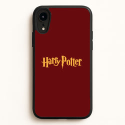 Game Typography  - Hogwarts Legacy Phone Case for iPhone XR