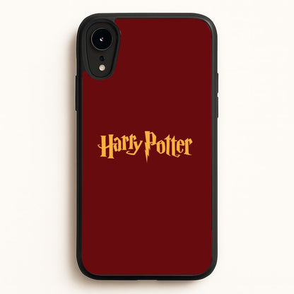 Game Typography  - Hogwarts Legacy Phone Case for iPhone XR