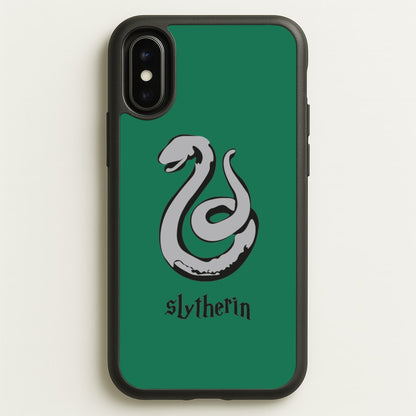 Slytherin  - Hogwarts Legacy Phone Case for iPhone X / XS