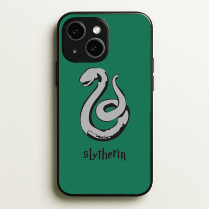 Slytherin  - Hogwarts Legacy Phone Case for iPhone 15 Plus