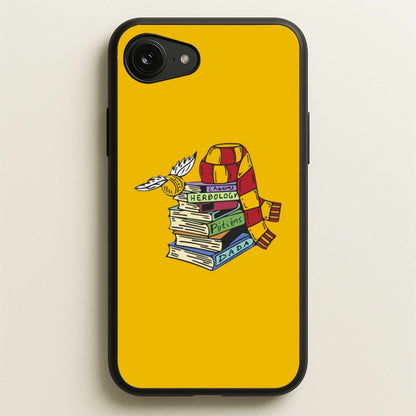 Book Stack  - Harry Potter Phone Case for iPhone 16e
