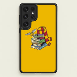 Book Stack  - Harry Potter Phone Case for Galaxy S22 Ultra