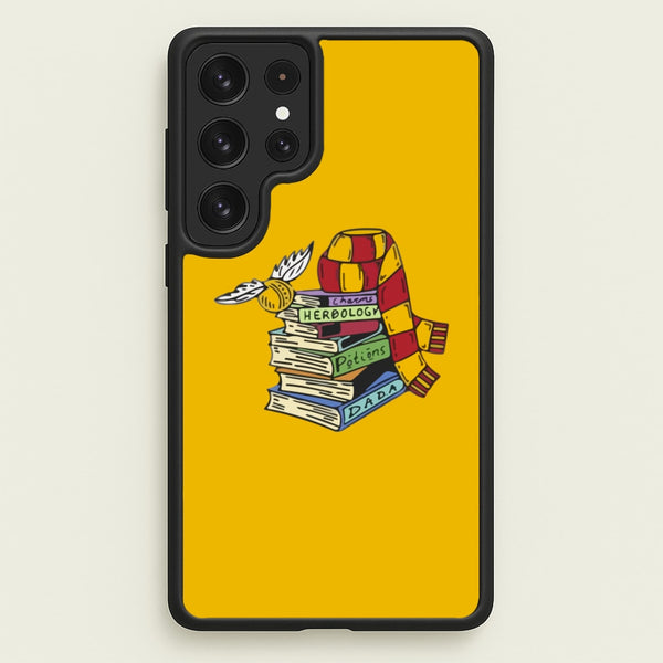 Book Stack  - Harry Potter Phone Case for Galaxy S22 Ultra