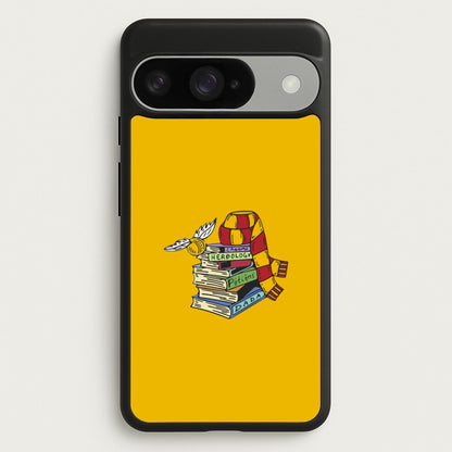 Book Stack Phone Case for Google Pixel 10 / 10 Pro