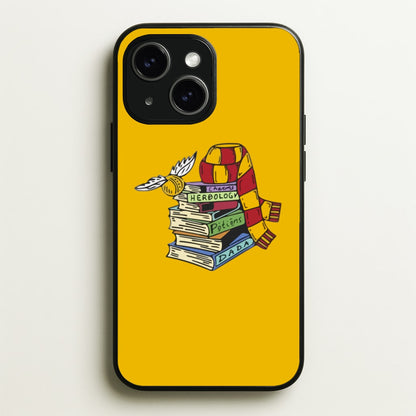 Book Stack  - Harry Potter Phone Case for iPhone 15 Plus