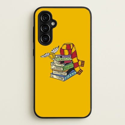 Book Stack  - Harry Potter Phone Case for Galaxy A54