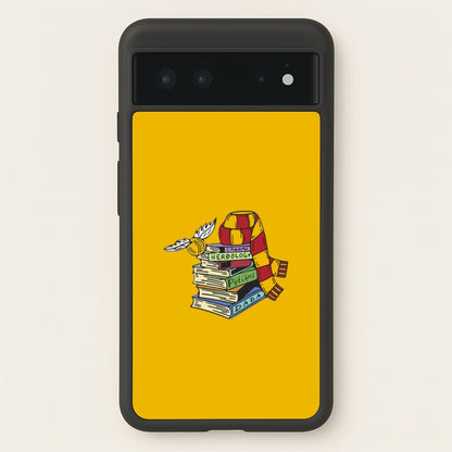 Book Stack  - Harry Potter Phone Case for Google Pixel 6