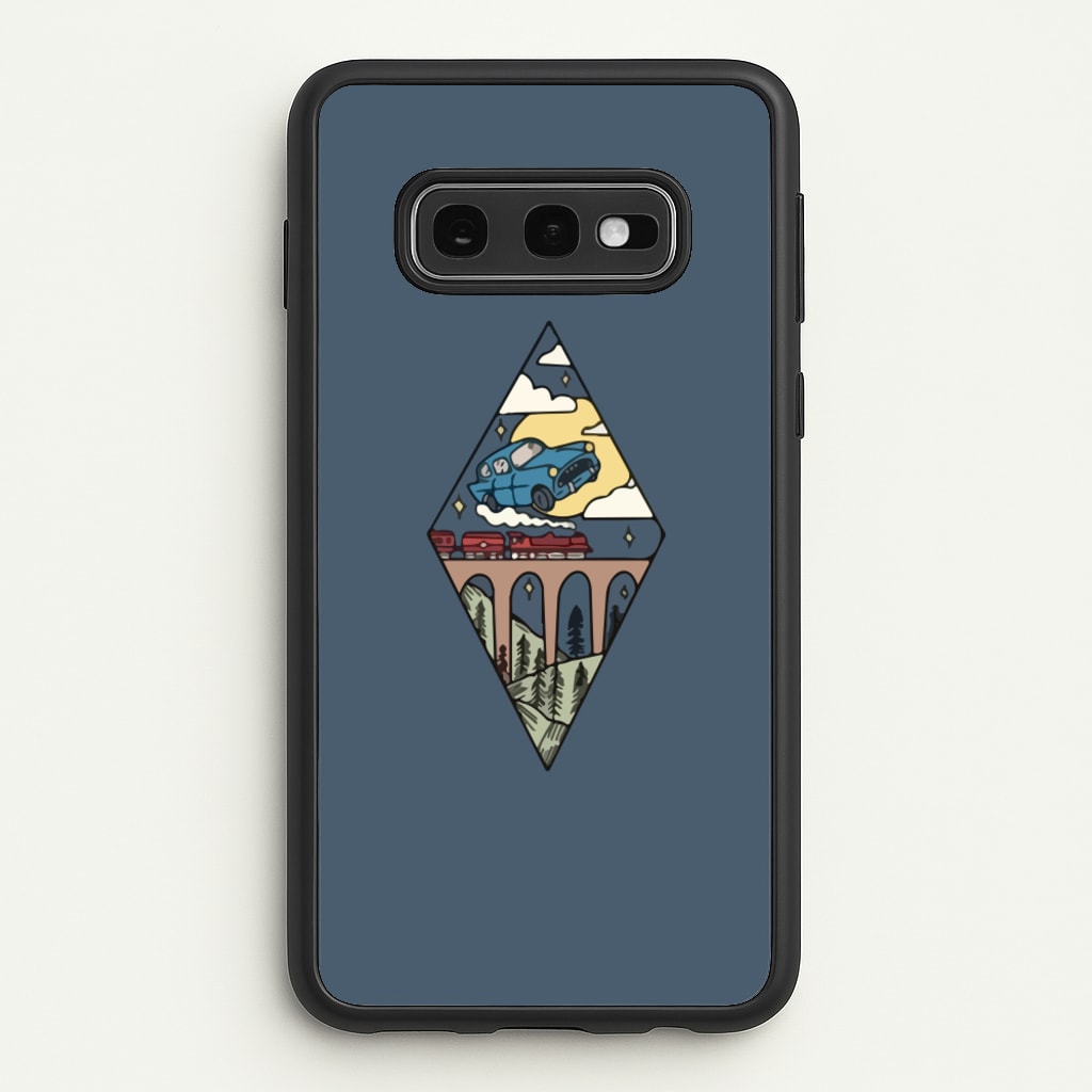 Flying Car  - Harry Potter Phone Case for Galaxy S10e