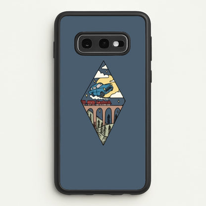 Flying Car  - Harry Potter Phone Case for Galaxy S10e