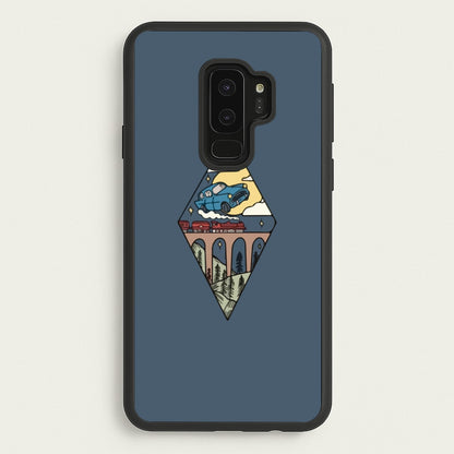 Flying Car  - Harry Potter Phone Case for Galaxy S9 Plus