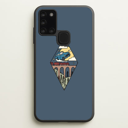 Flying Car  - Harry Potter Phone Case for Galaxy A21s