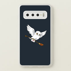 Messenger Owl Hedwig  - Harry Potter Phone Case for Galaxy S10