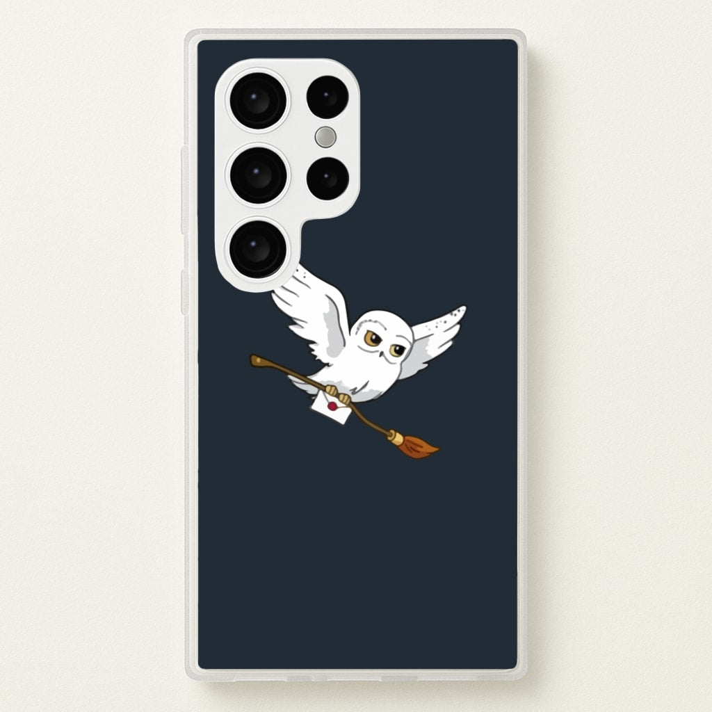 Messenger Owl Hedwig  - Harry Potter Phone Case for Galaxy S24 Ultra