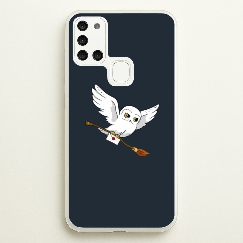 Messenger Owl Hedwig  - Harry Potter Phone Case for Galaxy A21s