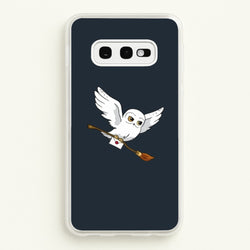 Messenger Owl Hedwig  - Harry Potter Phone Case for Galaxy S10e