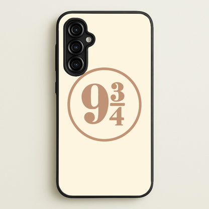Platform Nine And Three Quaters  - Harry Potter Phone Case for Galaxy A54