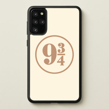 Platform Nine And Three Quaters  - Harry Potter Phone Case for Galaxy S20 Plus