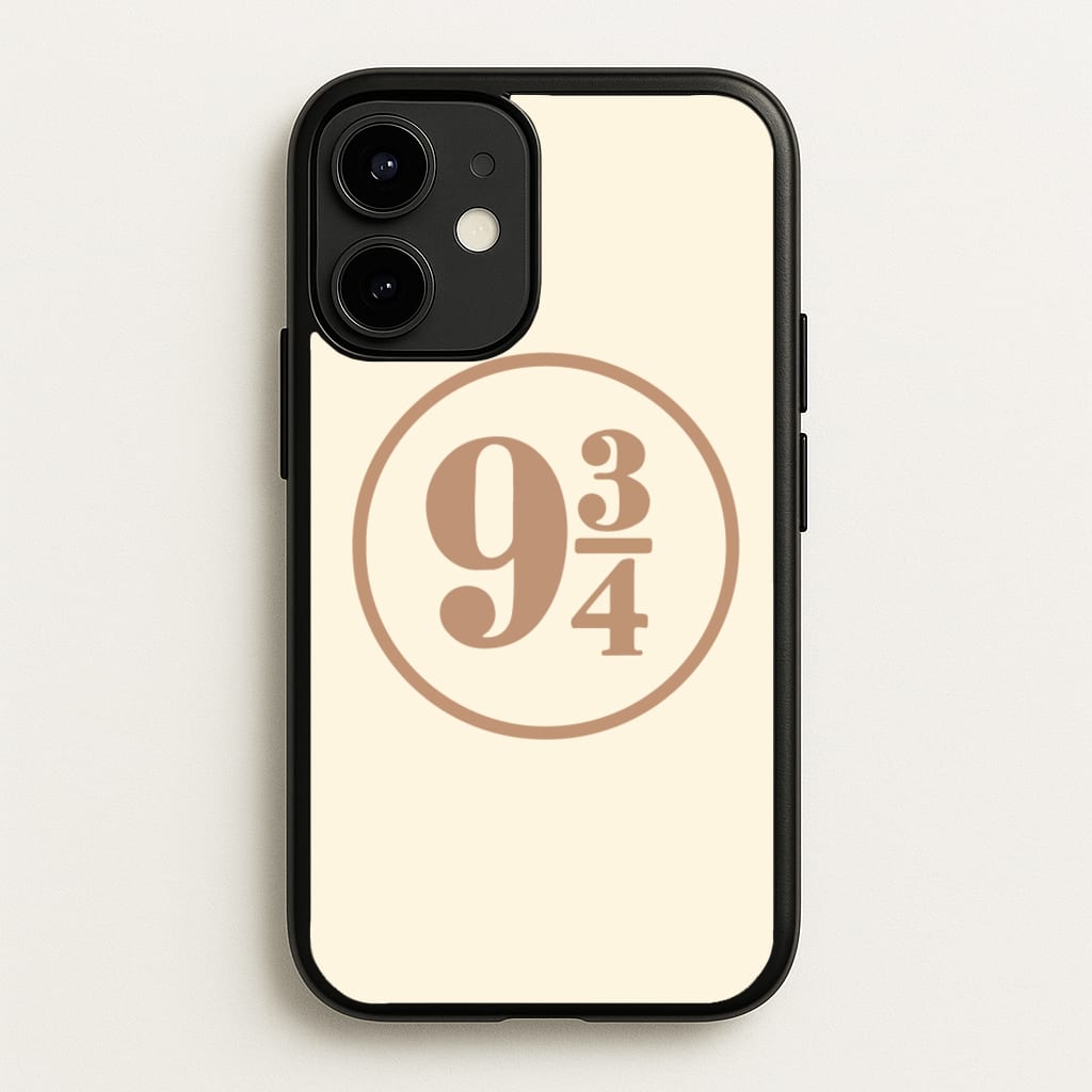 Platform Nine And Three Quaters  - Harry Potter Phone Case for iPhone 12 Mini