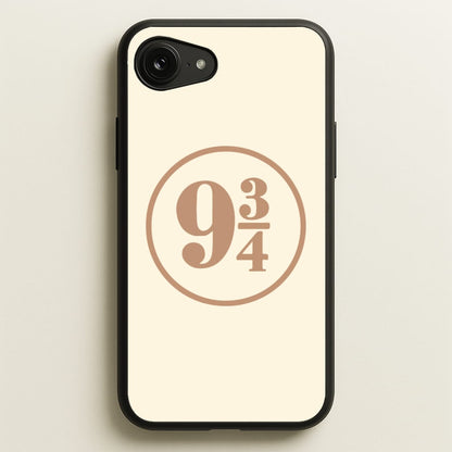 Platform Nine And Three Quaters  - Harry Potter Phone Case for iPhone 16e