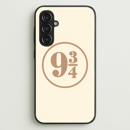 Platform Nine And Three Quaters  - Harry Potter Phone Case for Galaxy S23FE