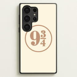 Platform Nine And Three Quaters  - Harry Potter Phone Case for Galaxy S25 Ultra