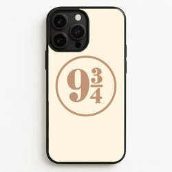 Platform Nine And Three Quaters  - Harry Potter Phone Case for iPhone 13 Pro Max