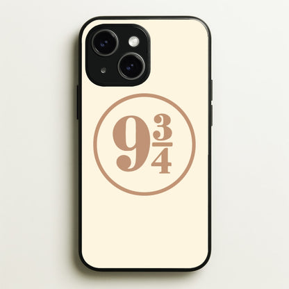 Platform Nine And Three Quaters  - Harry Potter Phone Case for iPhone 14 Plus