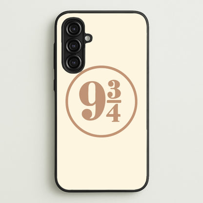 Platform Nine And Three Quaters  - Harry Potter Phone Case for Galaxy A16