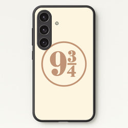 Platform Nine And Three Quaters  - Harry Potter Phone Case for Galaxy S25