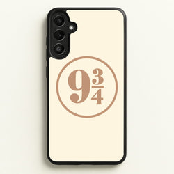 Platform Nine And Three Quaters  - Harry Potter Phone Case for Galaxy A34