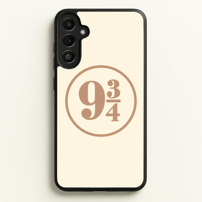 Platform Nine And Three Quaters  - Harry Potter Phone Case for Galaxy A34