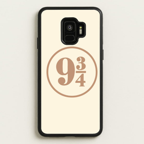 Platform Nine And Three Quaters  - Harry Potter Phone Case for Galaxy S9