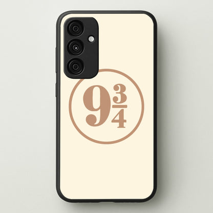 Platform Nine And Three Quaters  - Harry Potter Phone Case for Galaxy A35