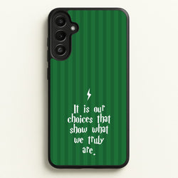 It Is Our Choices  - Harry Potter Phone Case for Galaxy A34