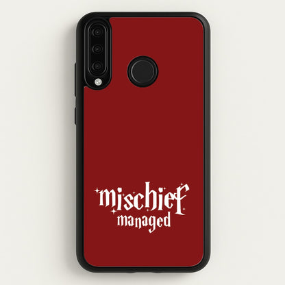Mischief  - Harry Potter Phone Case for Huawei P30 Lite