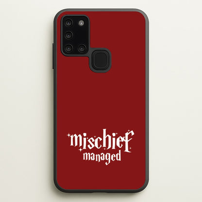 Mischief  - Harry Potter Phone Case for Galaxy A21s