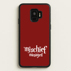 Mischief  - Harry Potter Phone Case for Galaxy S9