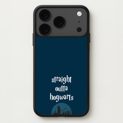 Straight Outta Hogwarts Phone Case for iPhone 17 Pro Max