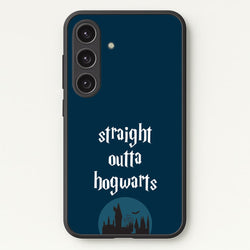 Straight Outta Hogwarts  - Harry Potter Phone Case for Galaxy S25 Plus